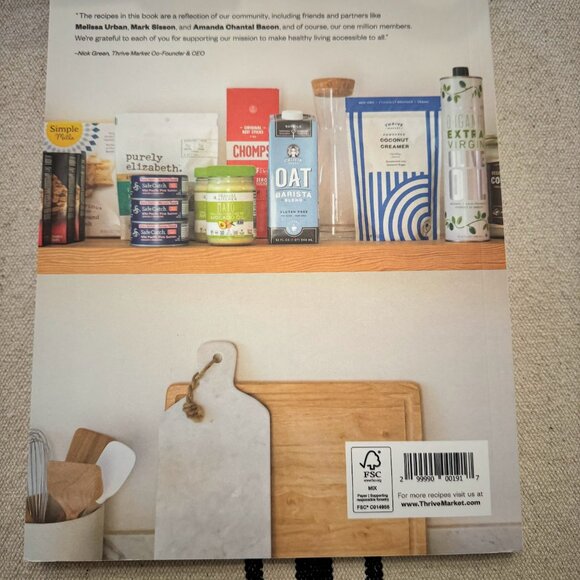 Thrive Market Healthy Living Made Easy Cookbook - Picture 2 of 2